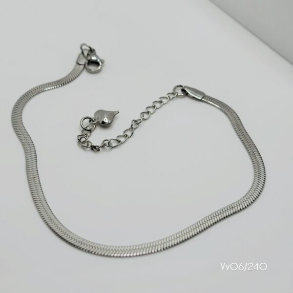 SNAKE CHAIN BRACELET - SILVER